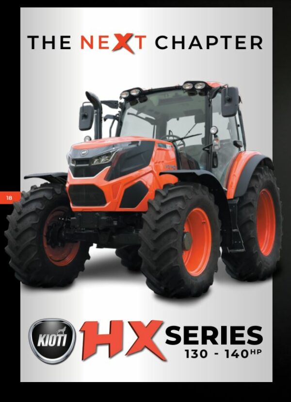 Kioti HX Series Poster